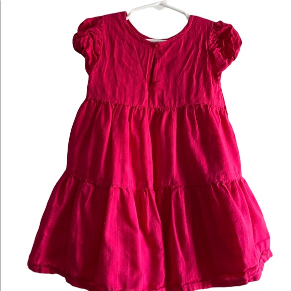 OLD NAVY 3T BRIGHT PINK SHORT SLEEVE DRESS - Picture 3 of 7